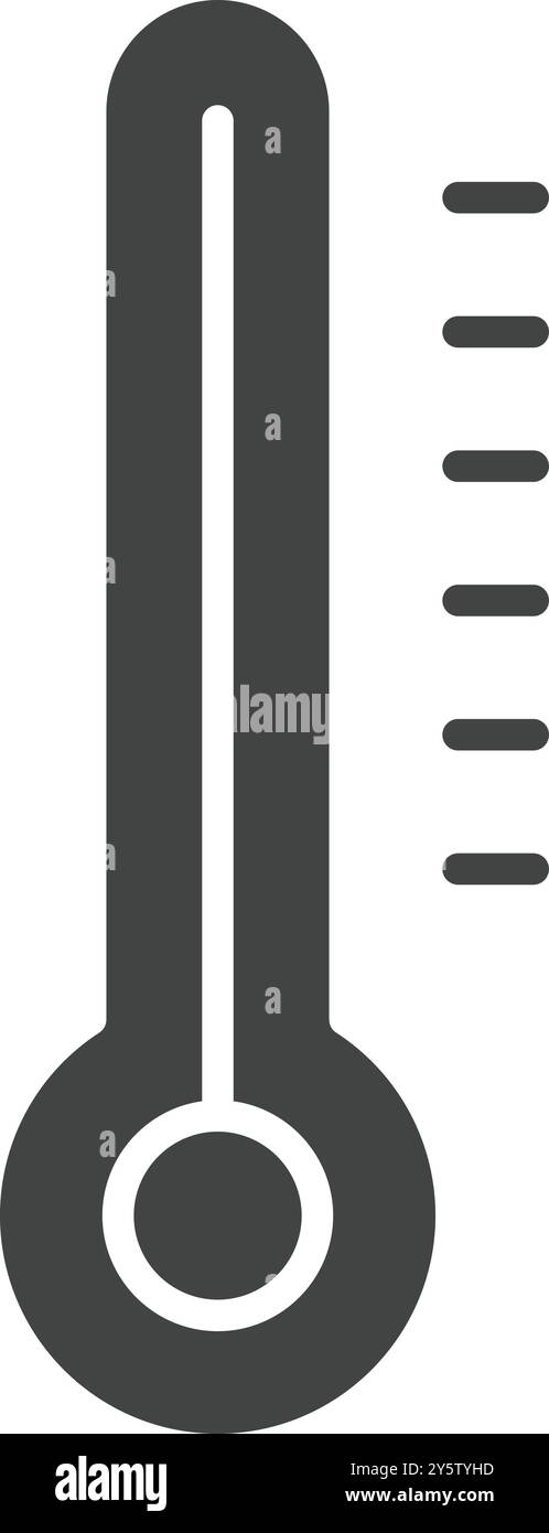 Thermometer icon vector image. Suitable for mobile application web application and print media. Stock Vector