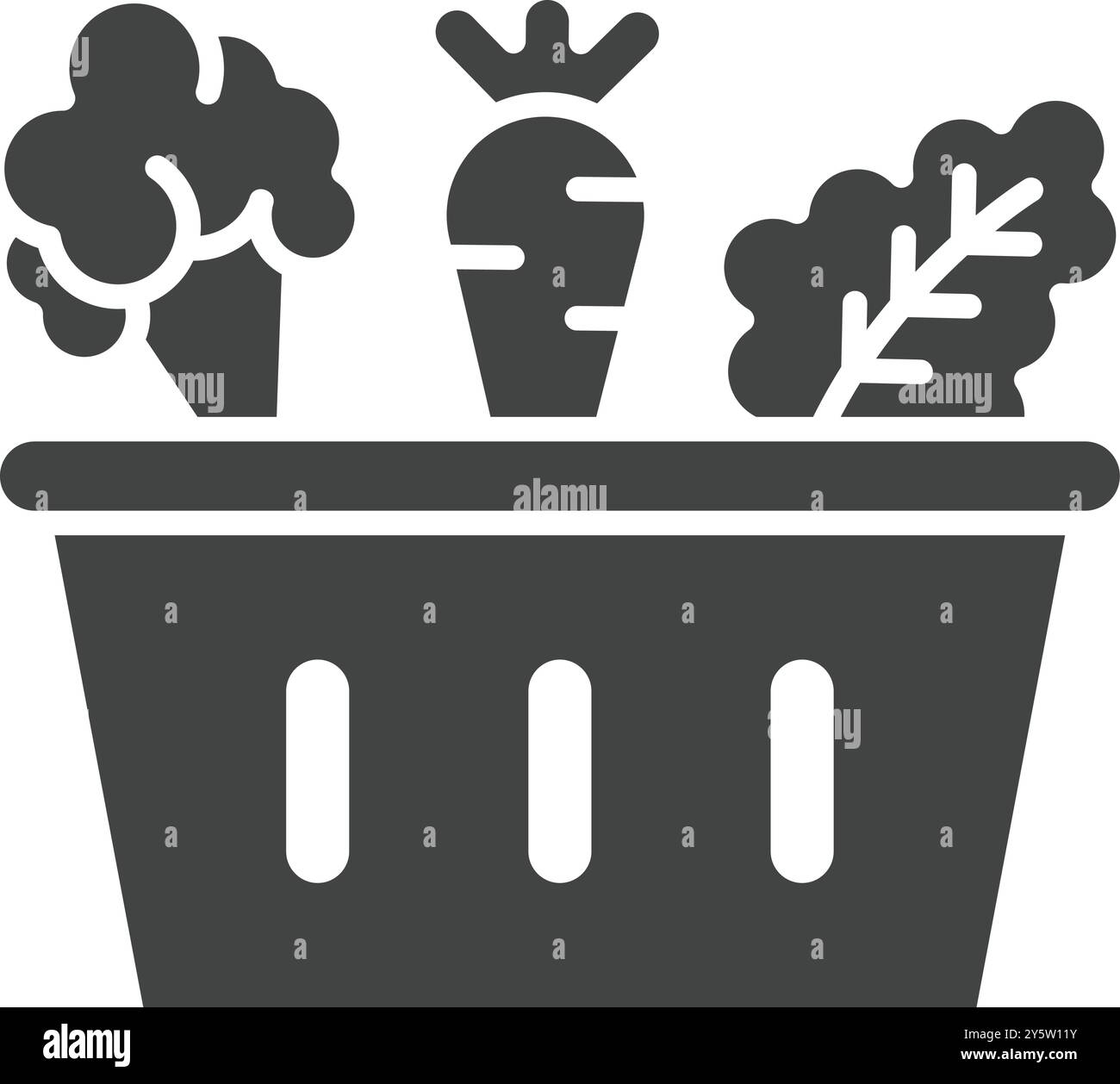 Vegetables icon vector image. Suitable for mobile application web application and print media. Stock Vector
