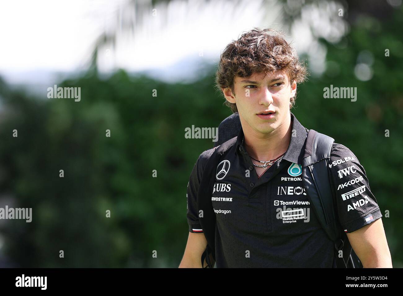 Singapore, Singapore. 22nd Sep, 2024. Andrea Kimi Antonelli ITA) (Photo by Philippe Nanchino/Just Pictures/Sipa USA) Credit: Sipa US/Alamy Live News Stock Photo
