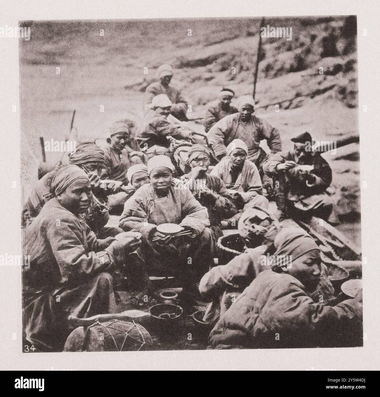 From Hankou to Wushan Gorge, Upper Yangtze. Vintage photo of Chinese ...
