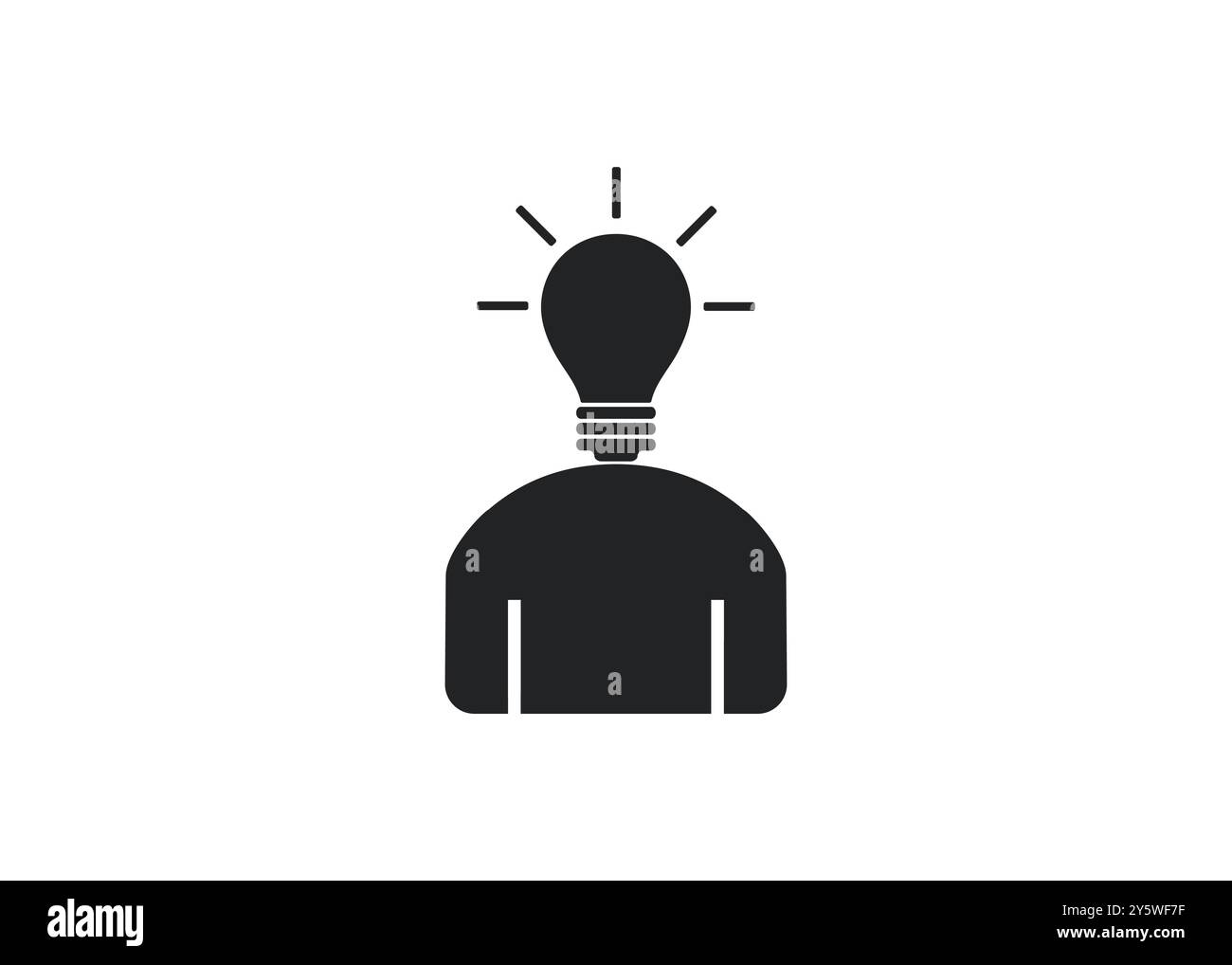 Brand awareness, recognition icon. Vector illustration. Stock Vector