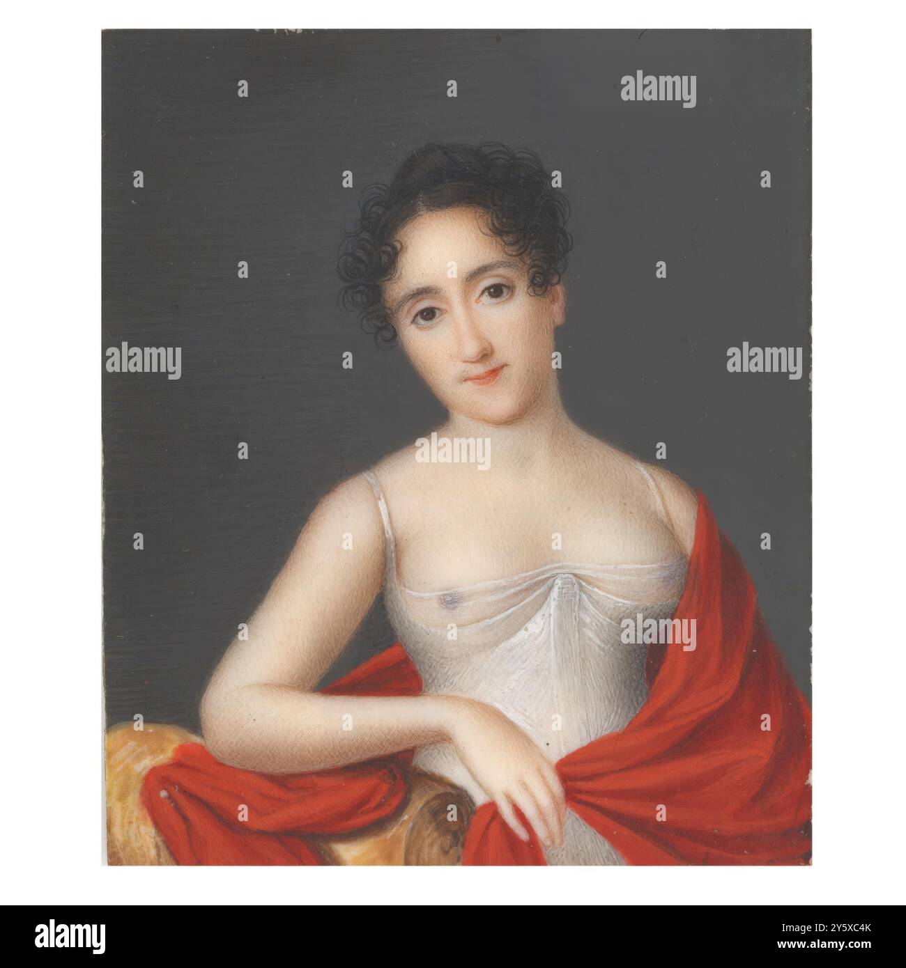 Luis de la Cruz y Ríos Attributed to / 'Female Portrait'. Ca. 1810 ...