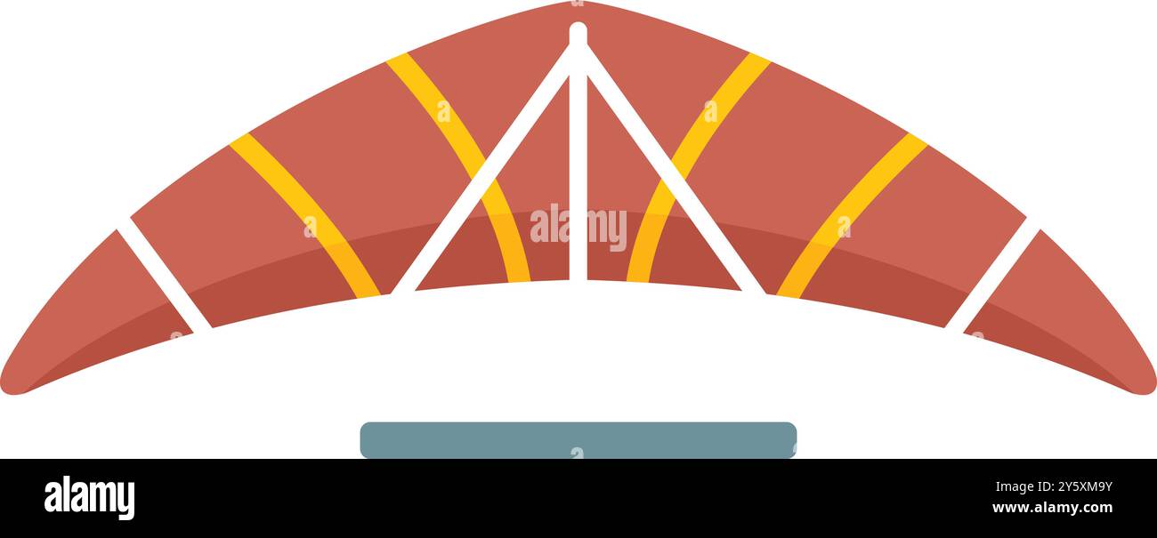 Hang gliding equipment for flying in the sky using wind power Stock ...