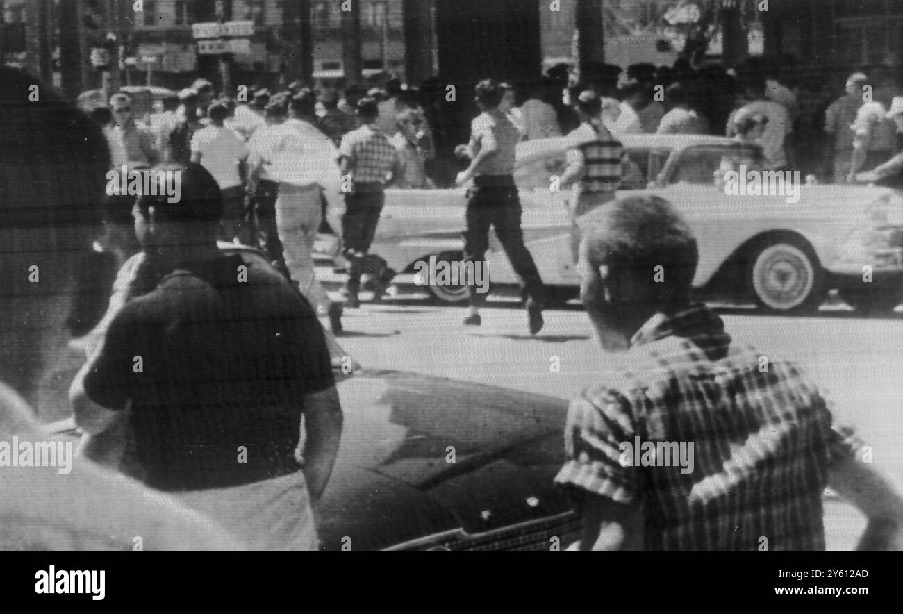 1960s Hispanic Riots RACIAL SEGREGATION RACIAL RIOTS IN KACKSONVILLE FLORIDA 28 AUGUST 1960 ...