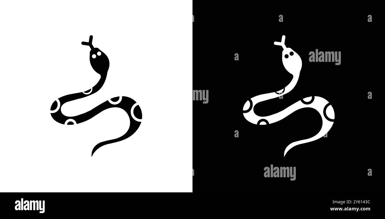 Snake icon vector logo set collection or bundle pack group Stock Vector ...