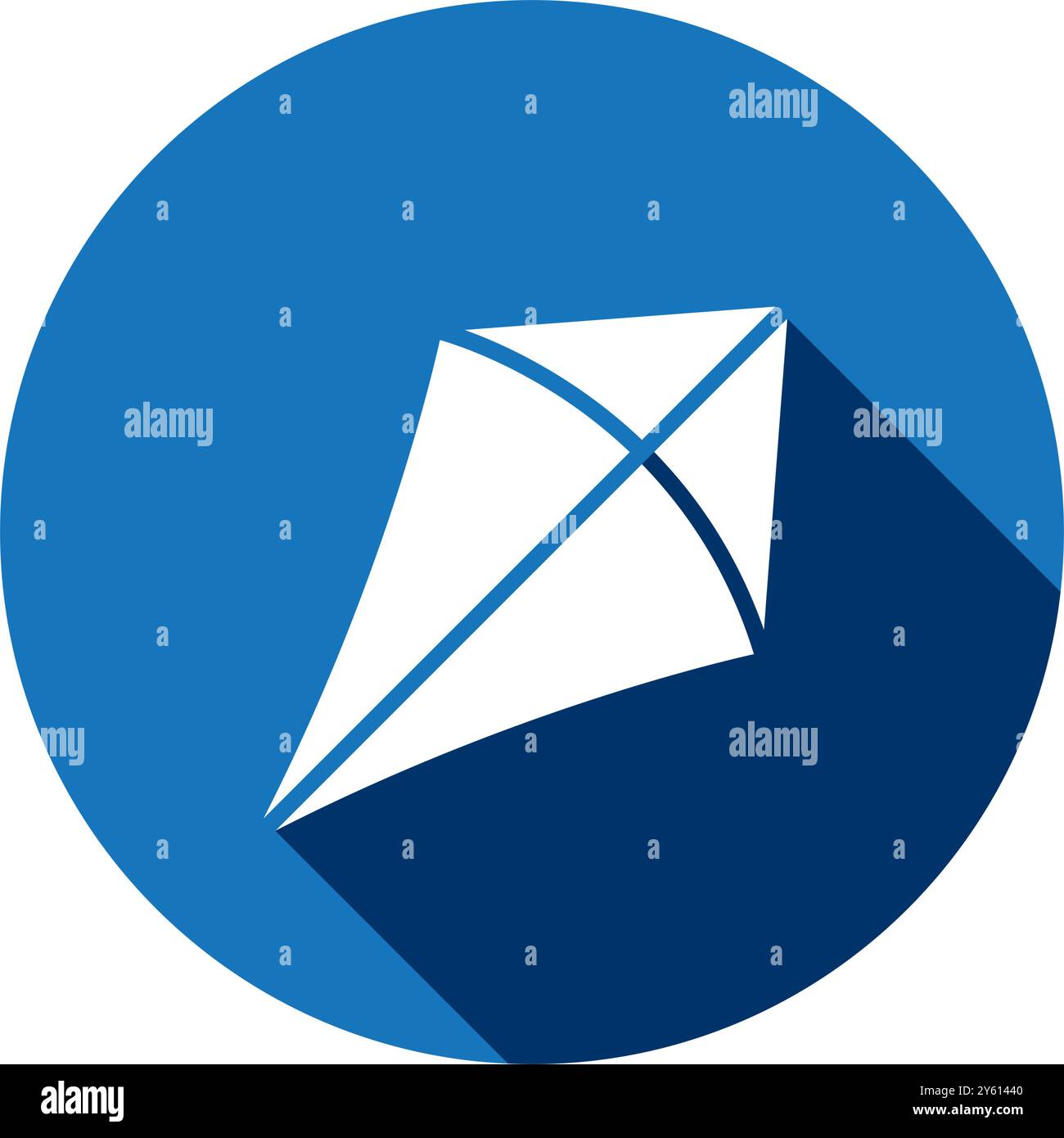 kite vector icon illustration symbol design Stock Vector