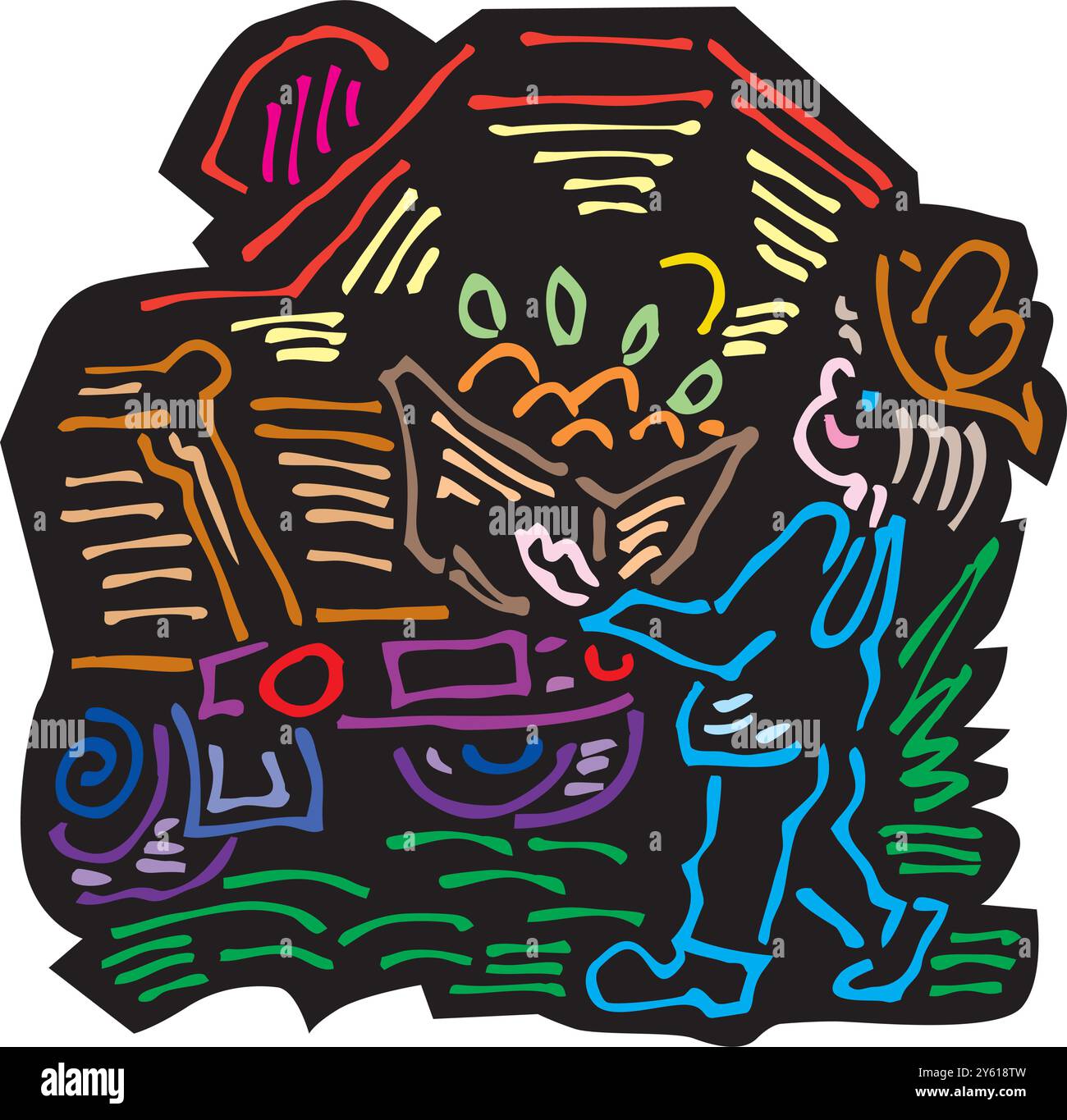 Loading technique Stock Vector Images - Alamy