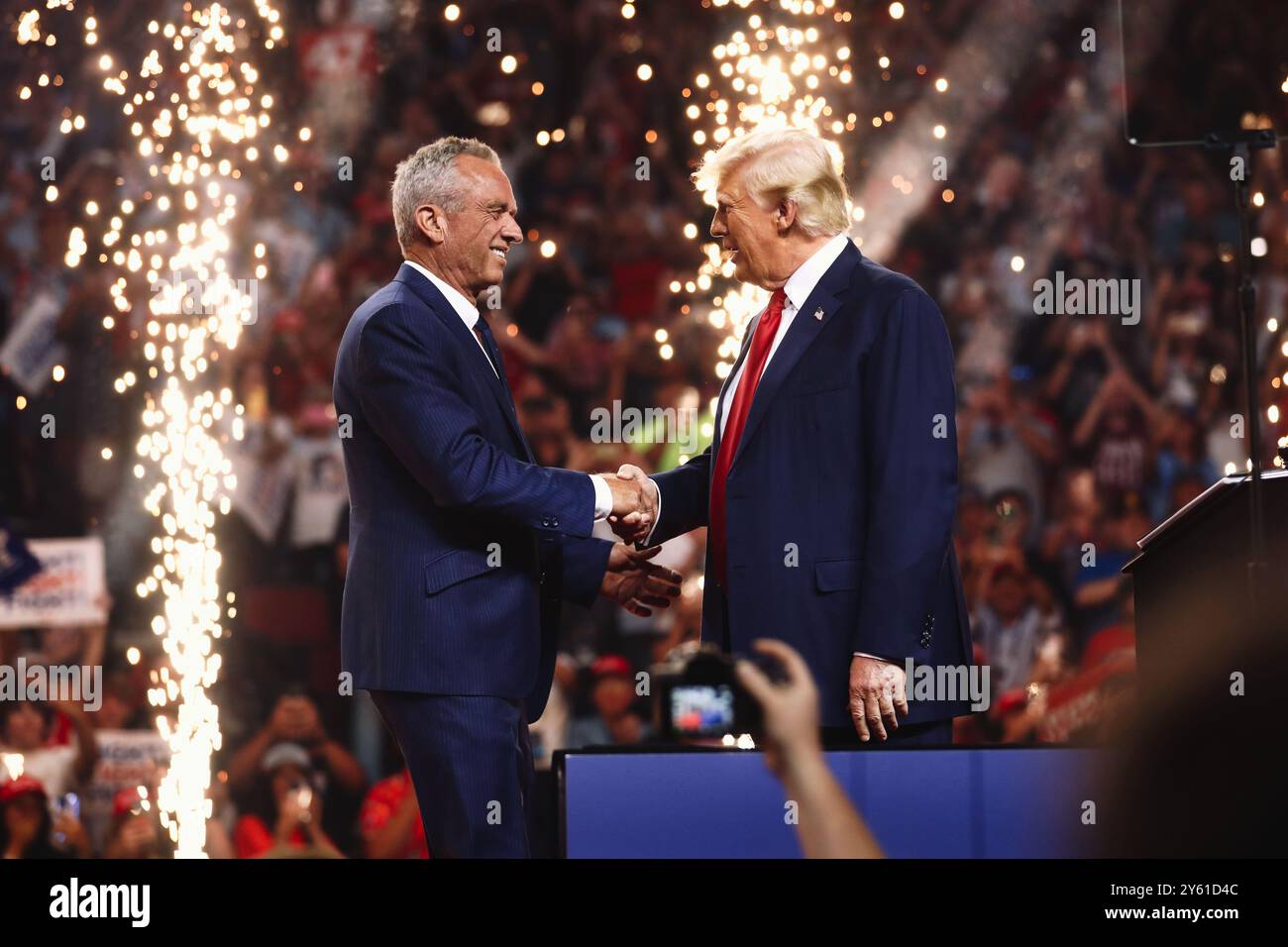 Glendale, Arizona, USA 23 August 2024 Robert F. Kennedy, Jr. and
