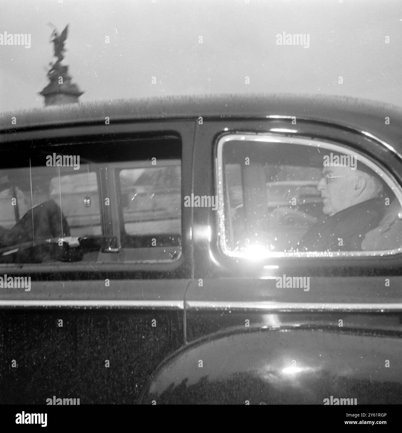 THE ARCHBISHOP OF CANTERBURY DOCTOR GEOFFREY FISHER ARRIVES AT ...