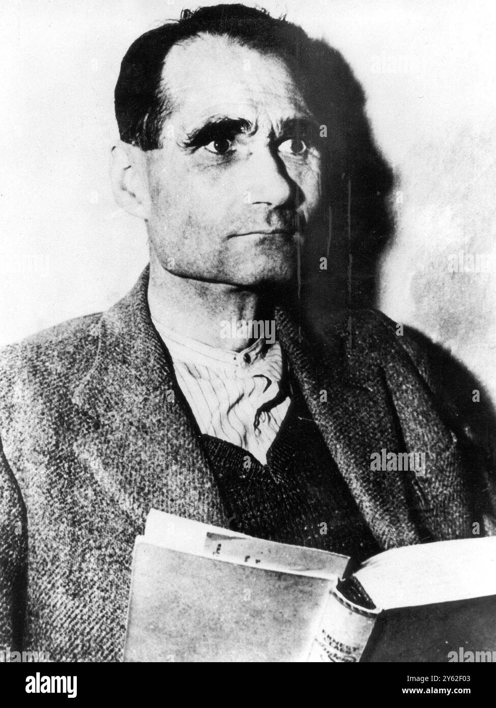 Rudolf hess portrait Black and White Stock Photos & Images - Alamy