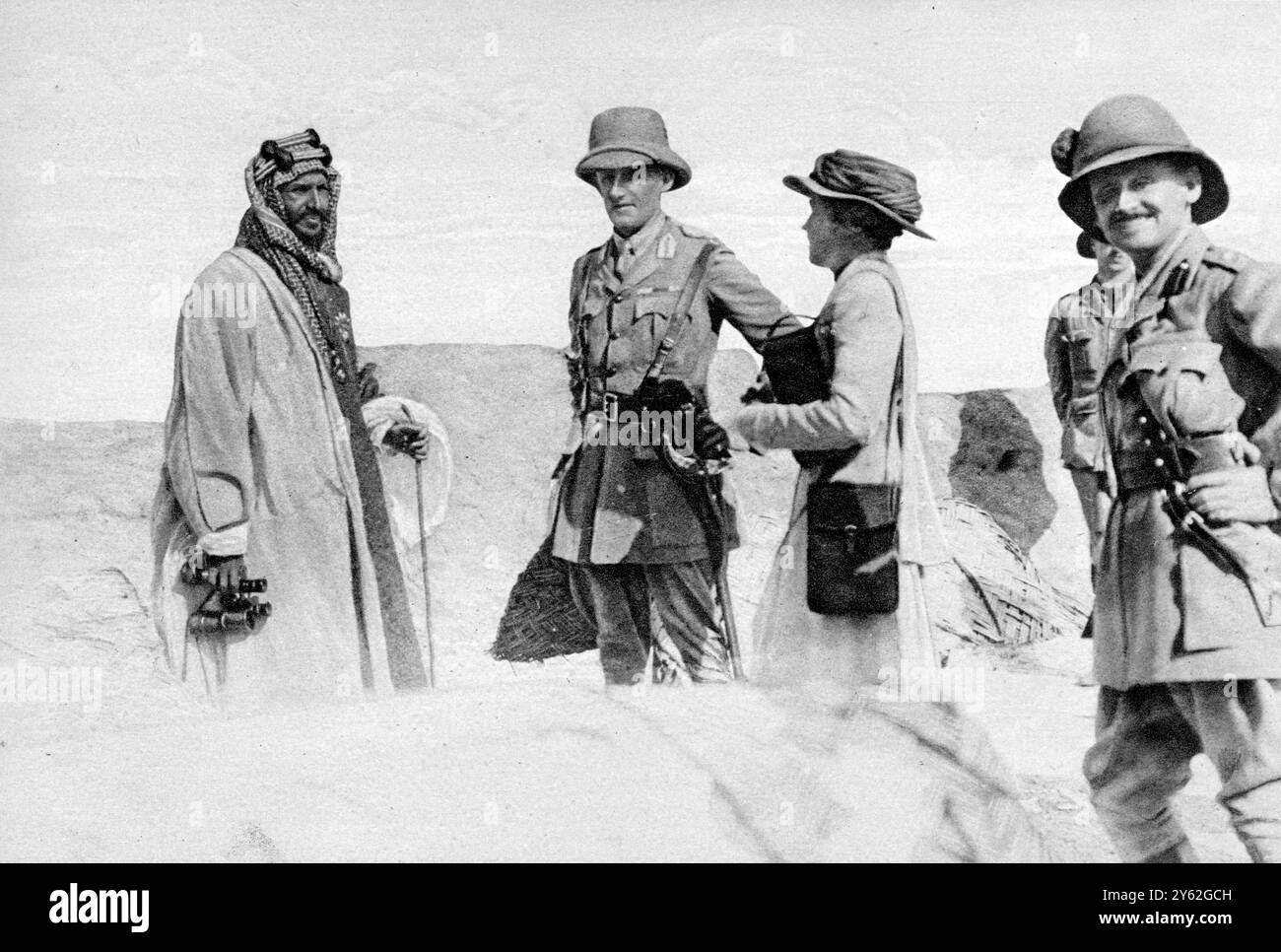 The Renascence Of Arabia: An Anglo - Arabian Gathering. The ruler of ...