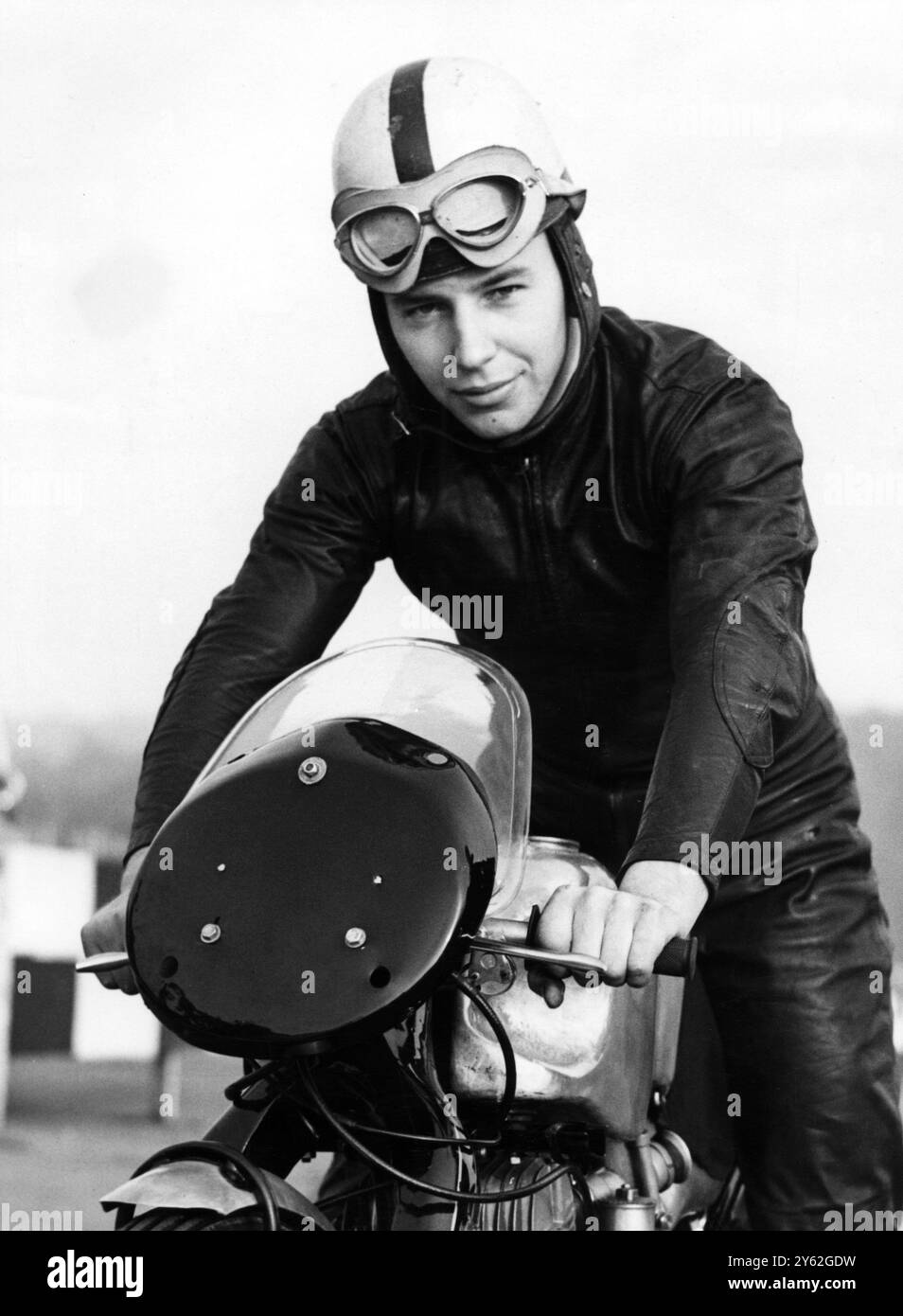 Norton motorbike Black and White Stock Photos & Images - Alamy