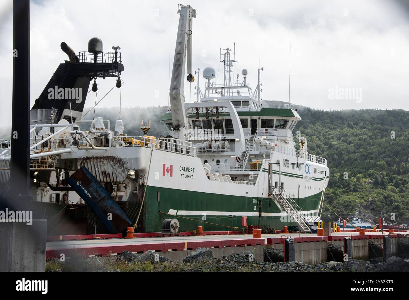 Fishing trawler st johns newfoundland hi-res stock photography and ...