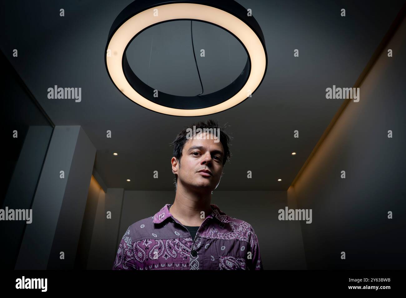 Madrid, 05/09/2019. Interview with Jamie Cullum. Photo: Ignacio Gil ...