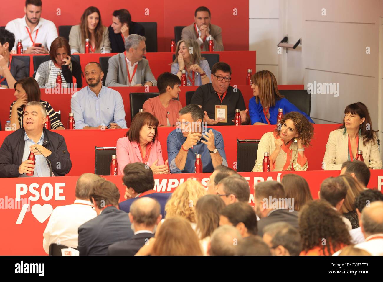 Sánchez PSOE internal party meeting 2024 The Loyalty Machine: How Sánchez Maintains Grip