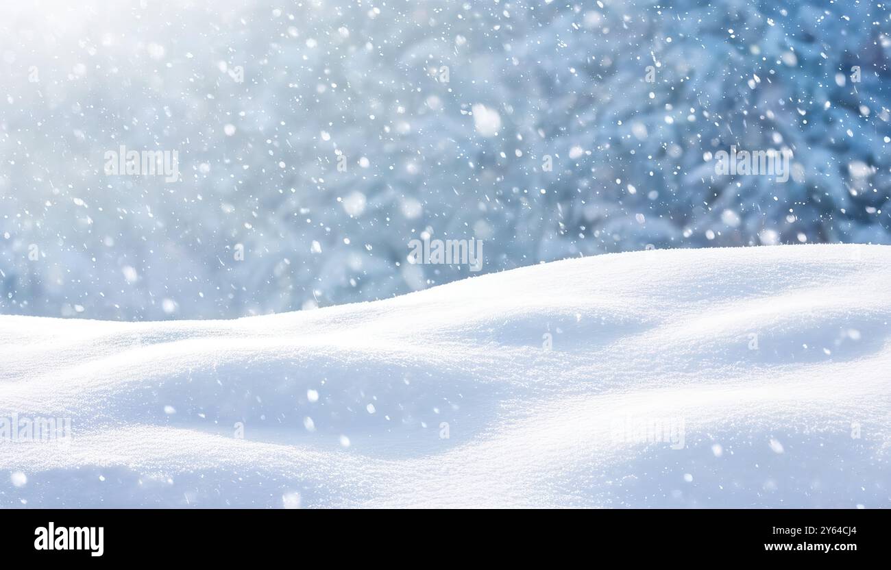 Calm falling snow flakes winter hi-res stock photography and images - Alamy