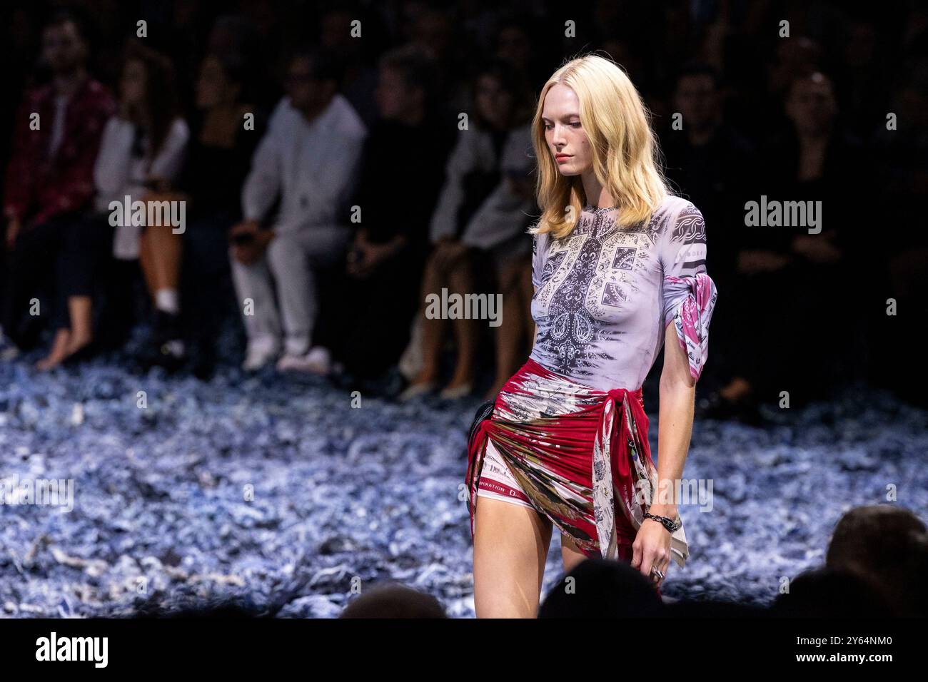 DIESEL Spring/Summer 2025 Runway during Milan Fashion Week on September ...