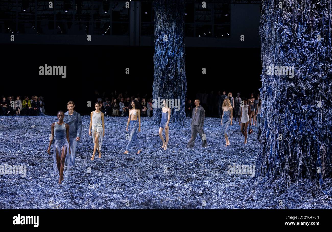 DIESEL Spring/Summer 2025 Runway during Milan Fashion Week on September ...