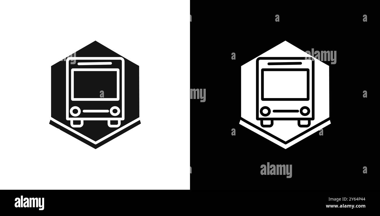 Bus Ticket icon linear vector graphics sign or symbol set for web app ...