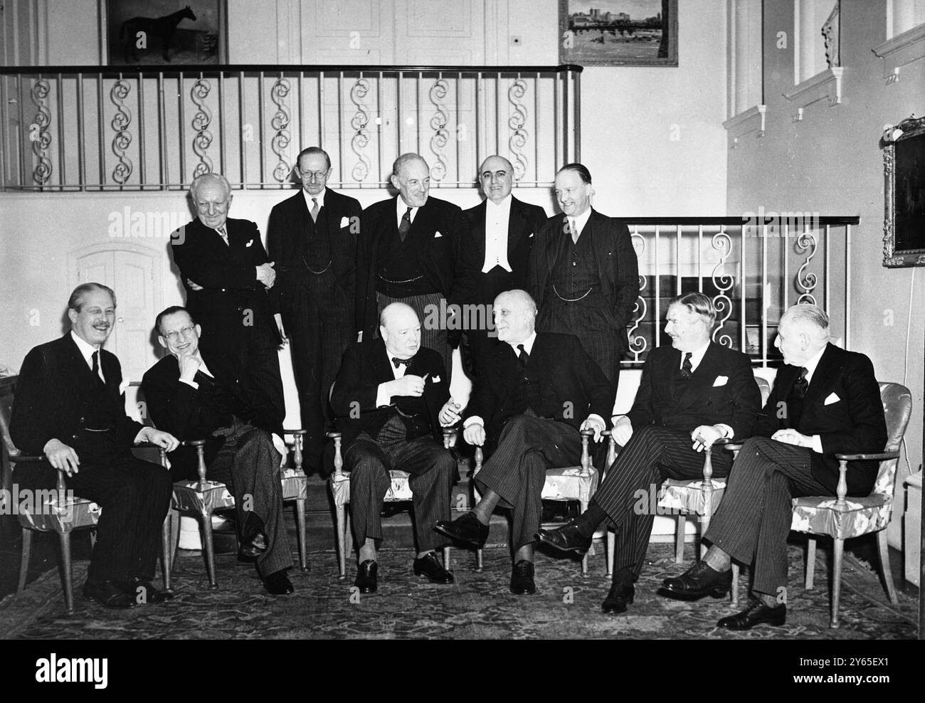 Sir david maxwell fyfe hi-res stock photography and images - Alamy