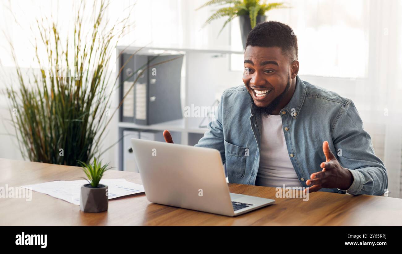 Excited business man raise hi-res stock photography and images - Alamy
