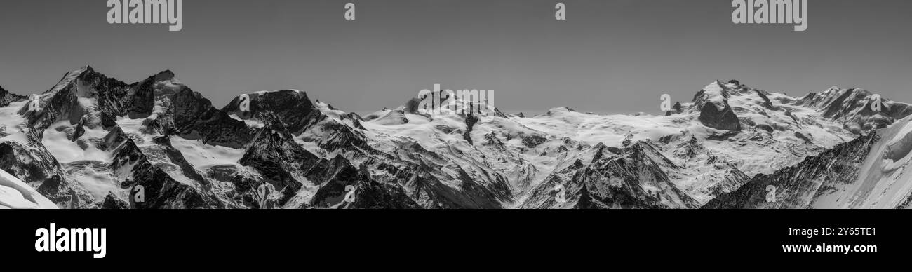 4000 meters alps Black and White Stock Photos & Images - Alamy