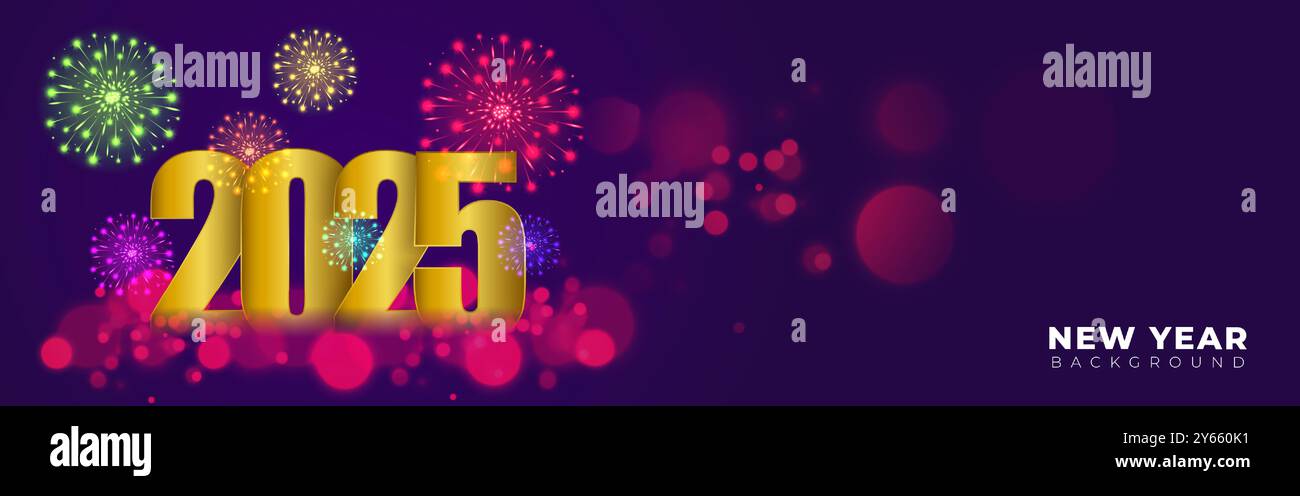 Happy new year 2025 wallpaper hi-res stock photography and images - Alamy