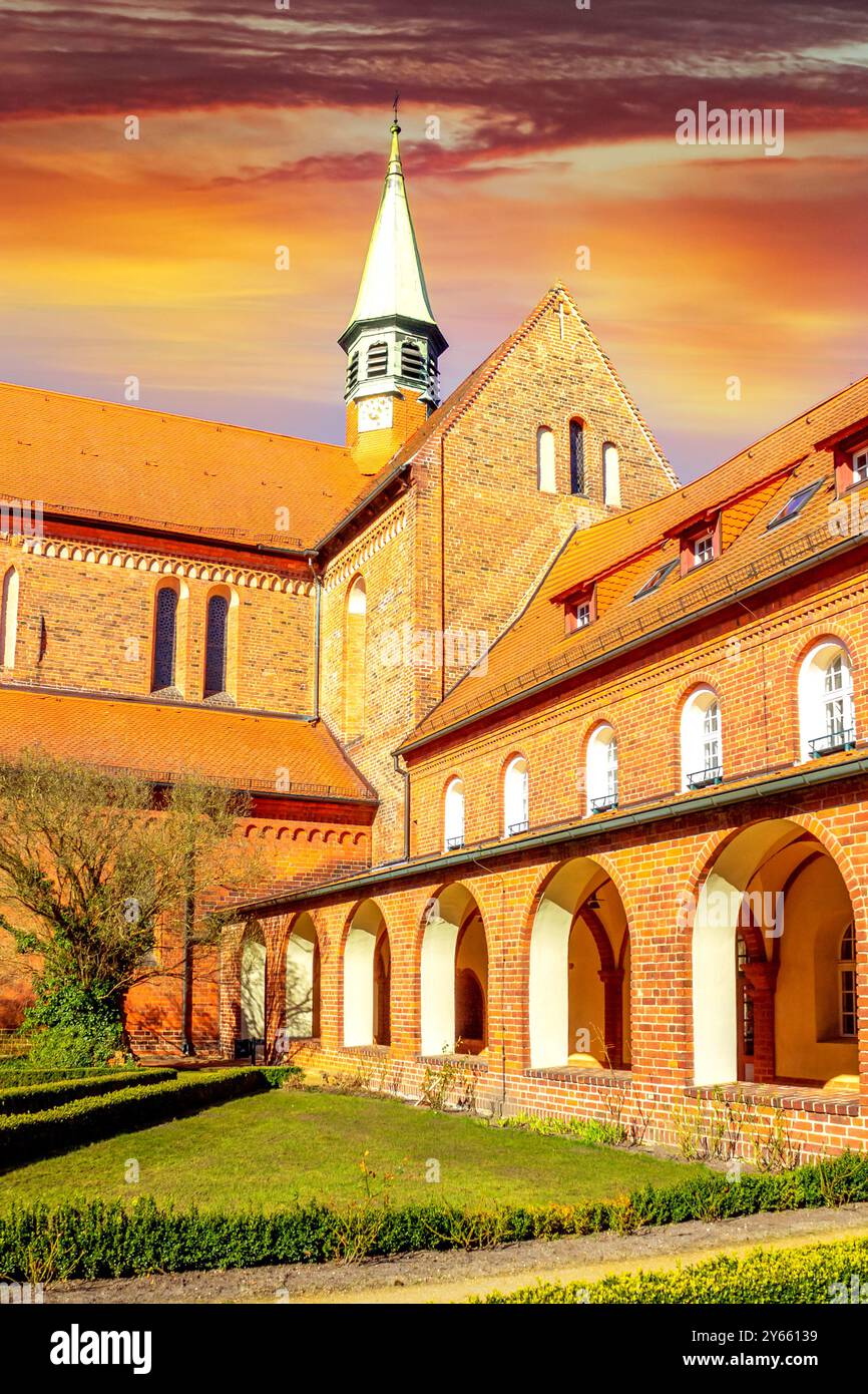 Abbey Lehnin, Germany Stock Photo