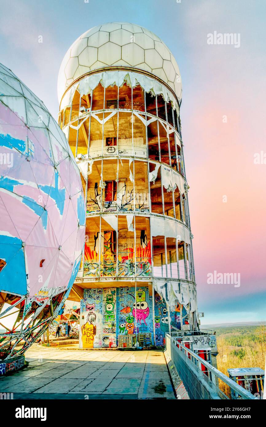 Teufelsberg, Berlin, Germany Stock Photo