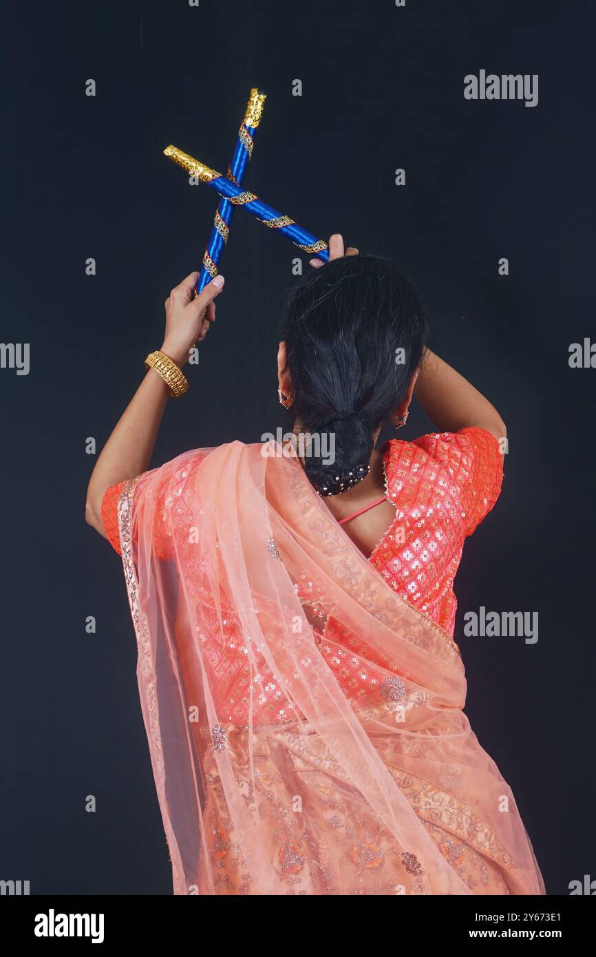 The intriguing stock photo shows young Indian ladies in the rear, ready ...