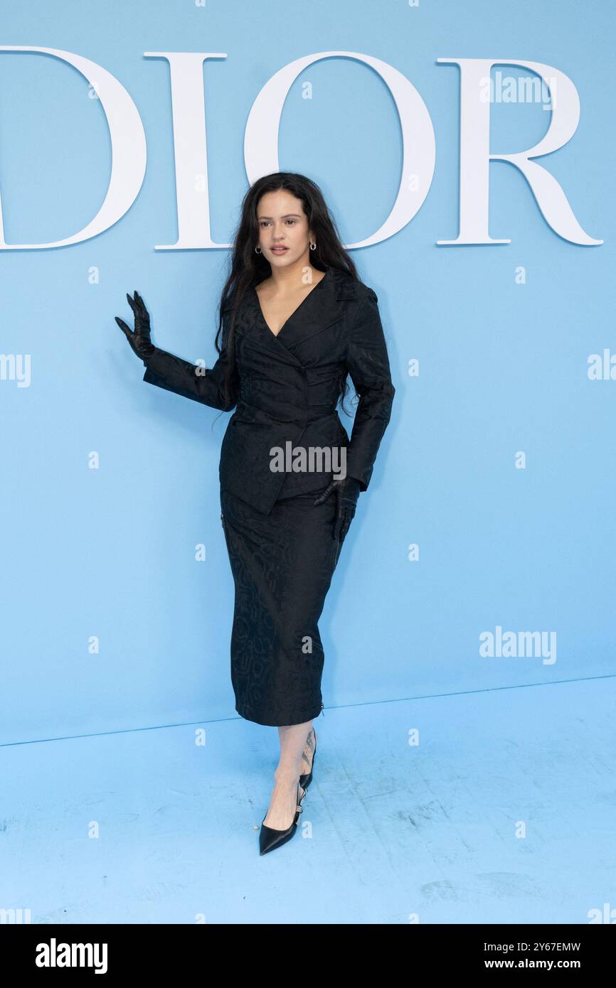 Paris, France. 24th Sep, 2024. Rosalia attending the Photocall of Dior ...