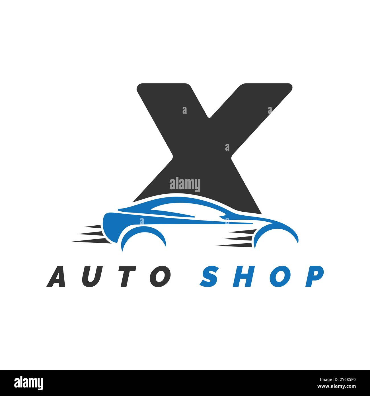 Speed x logo Stock Vector Images - Alamy