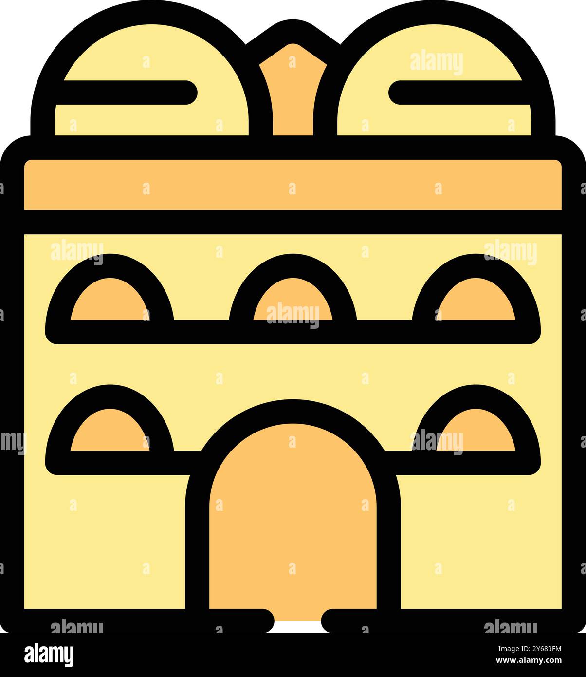 Domes of temple Stock Vector Images - Alamy