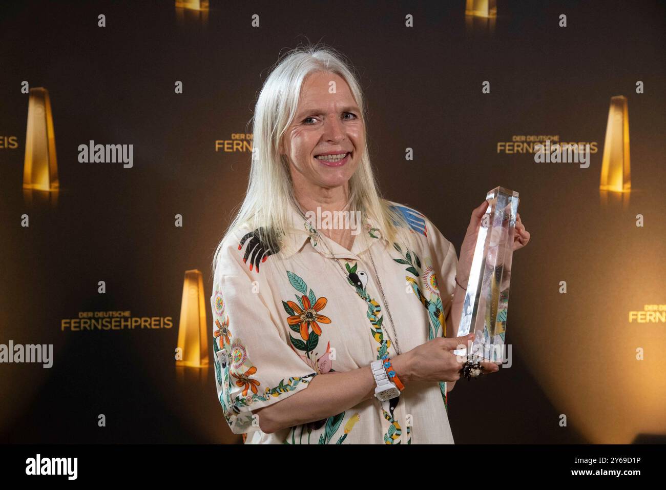 Annette HESS, winner of the Best Book of Fiction award ceremony of the ...