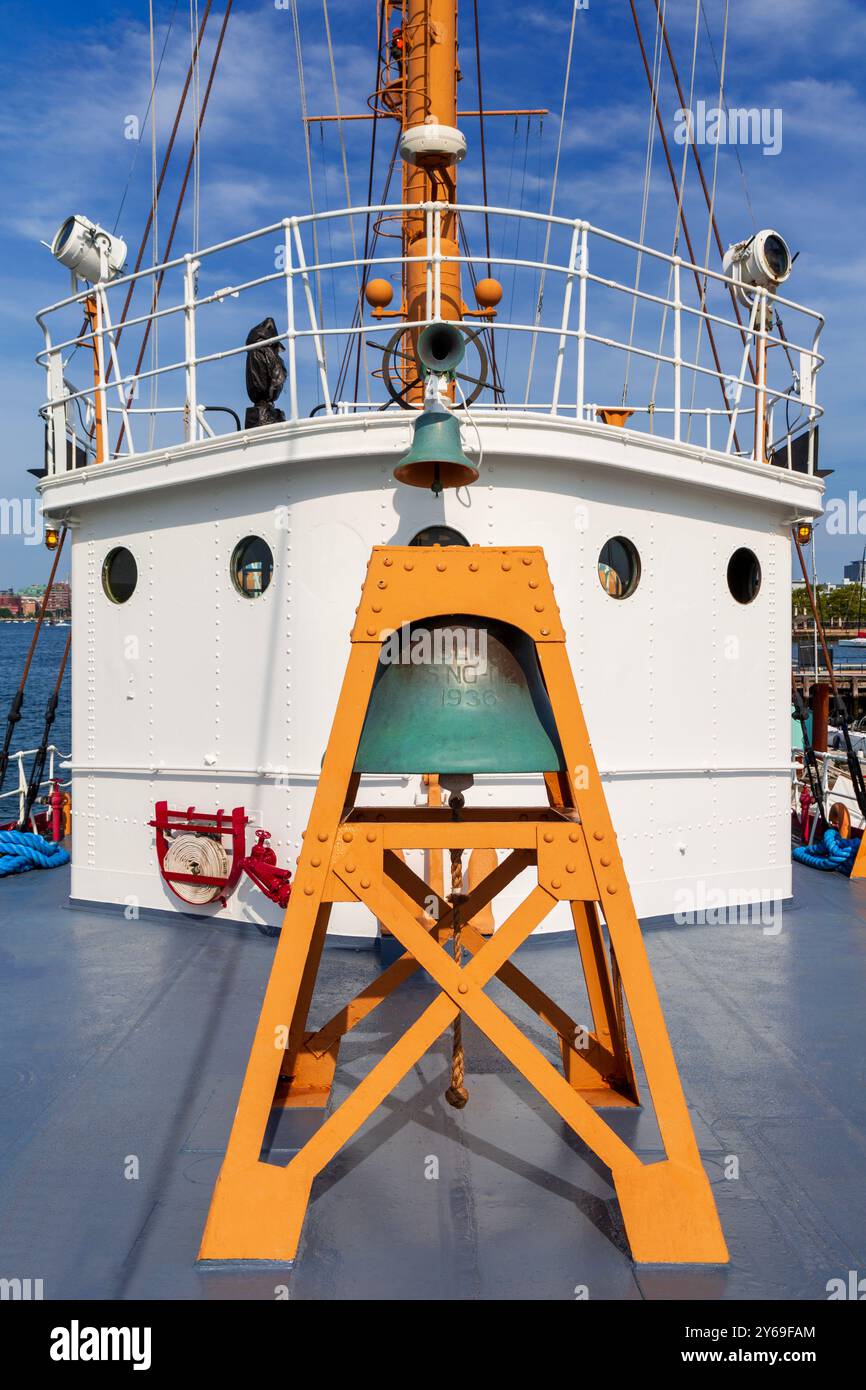 Nantucket Lightship LV-112 Museum, Boston, Massachusettes, USA Stock ...