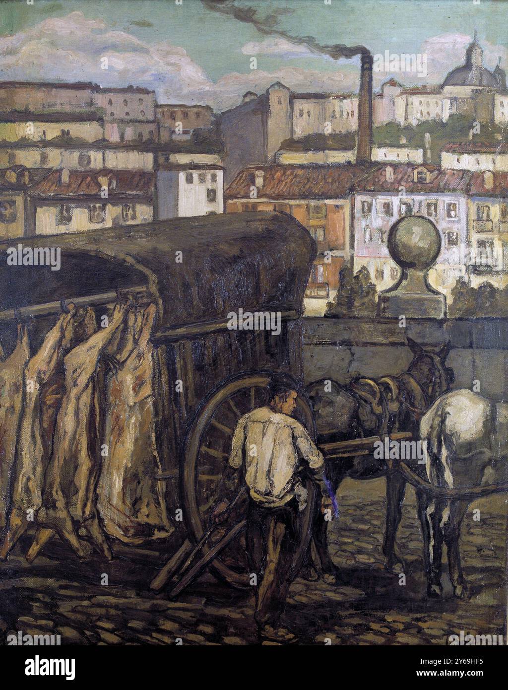 JOSE GUTIERREZ SOLANA. PINTOR ESPAÑOL 1885-1945. 