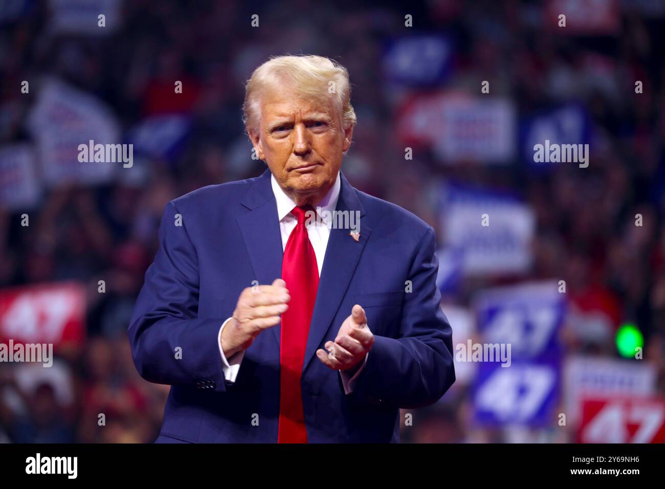 Trump rally 2024 hi-res stock photography and images - Alamy