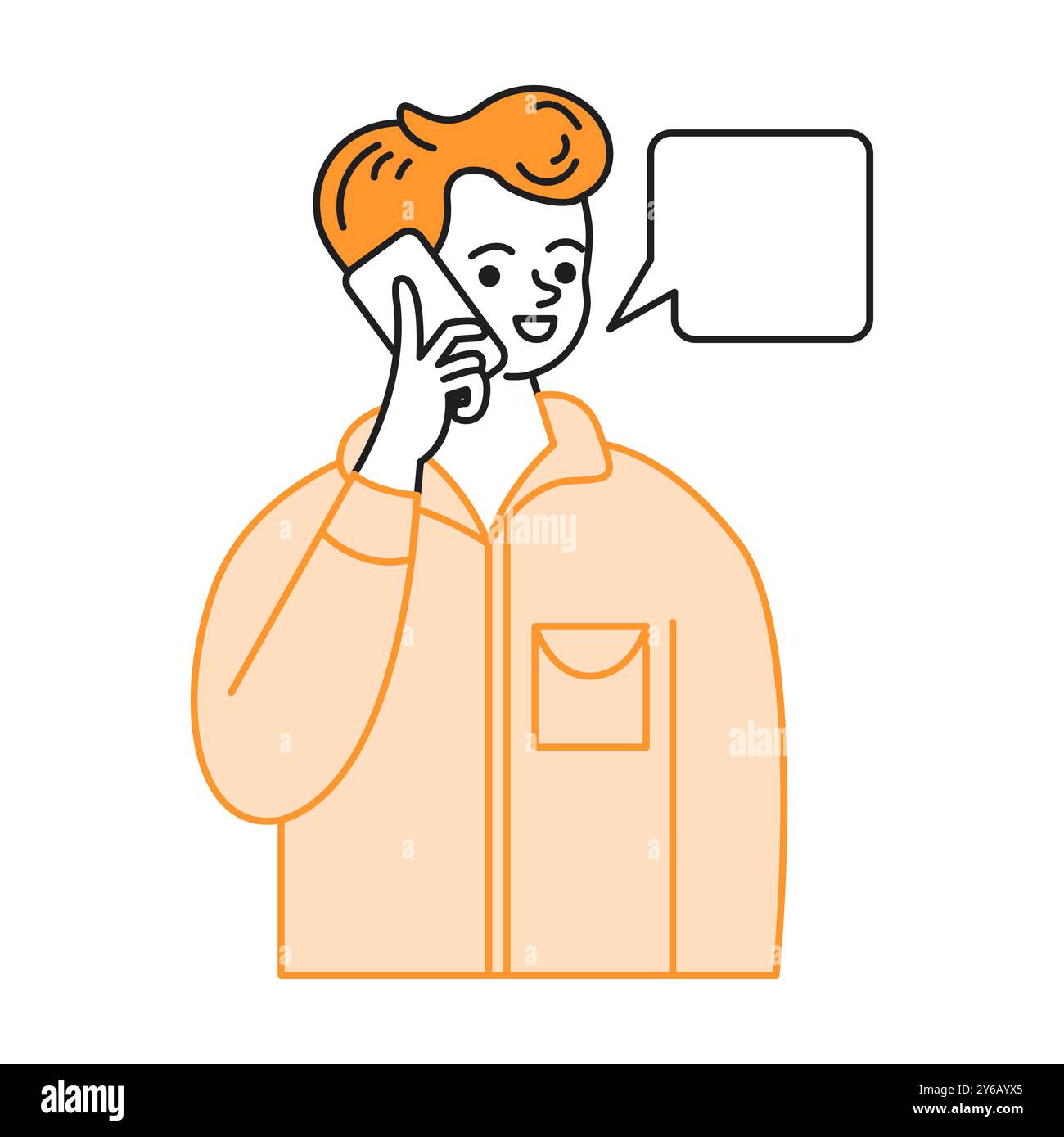 Man Talking On Phone Icon