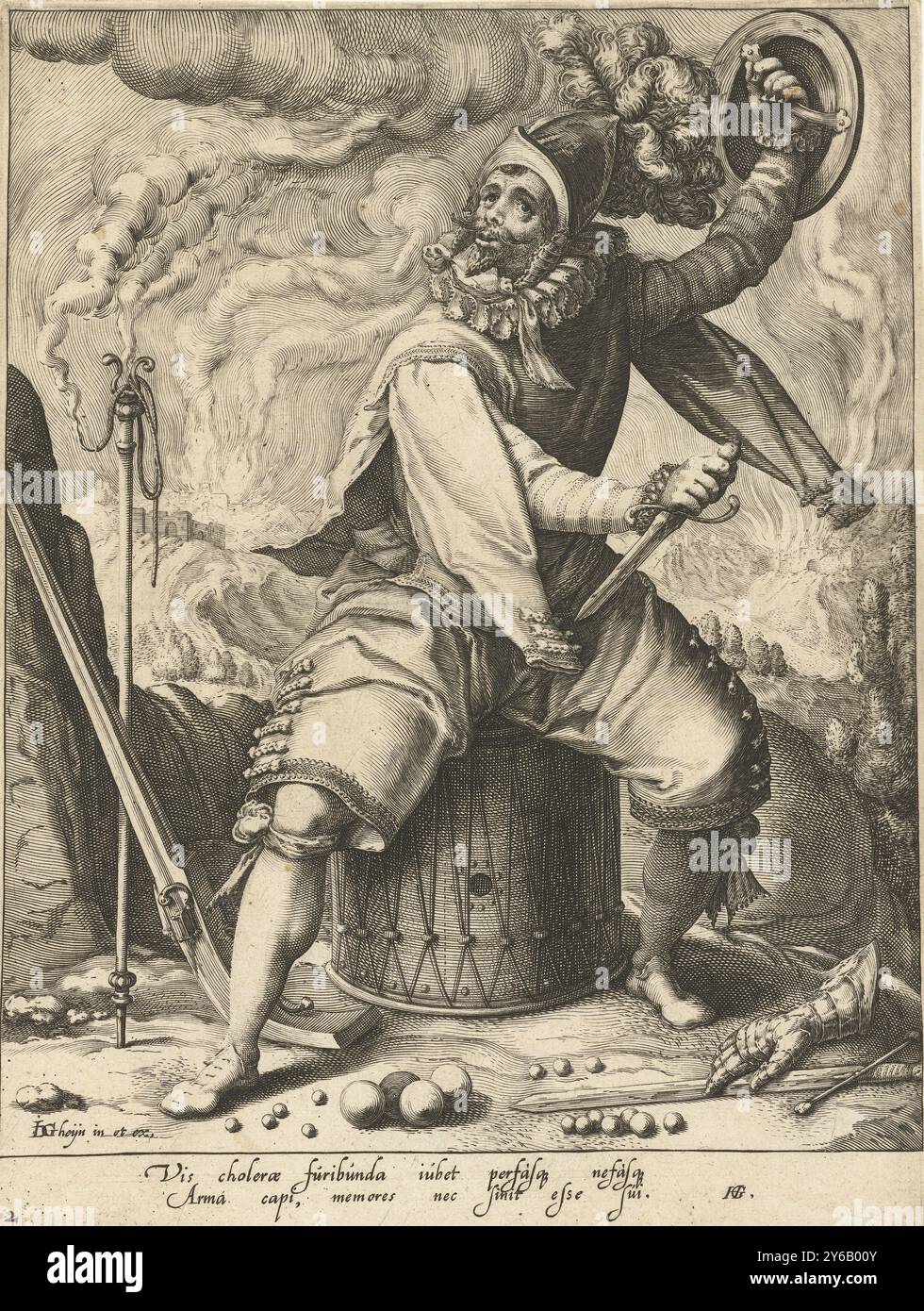 The choleric temperament (the element of fire), The four temperaments ...