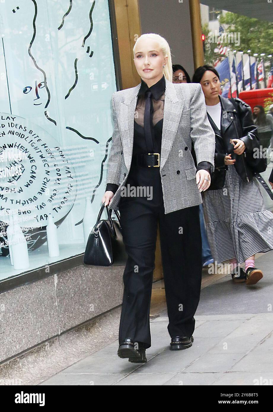 New York, NY, USA. 24th Sep, 2024. Hayden Panettiere seen at NBC's Today  Show on September 24, 2024 in New York City. Credit: Rw/Media Punch/Alamy  Live News Stock Photo - Alamy, image size:921x1390