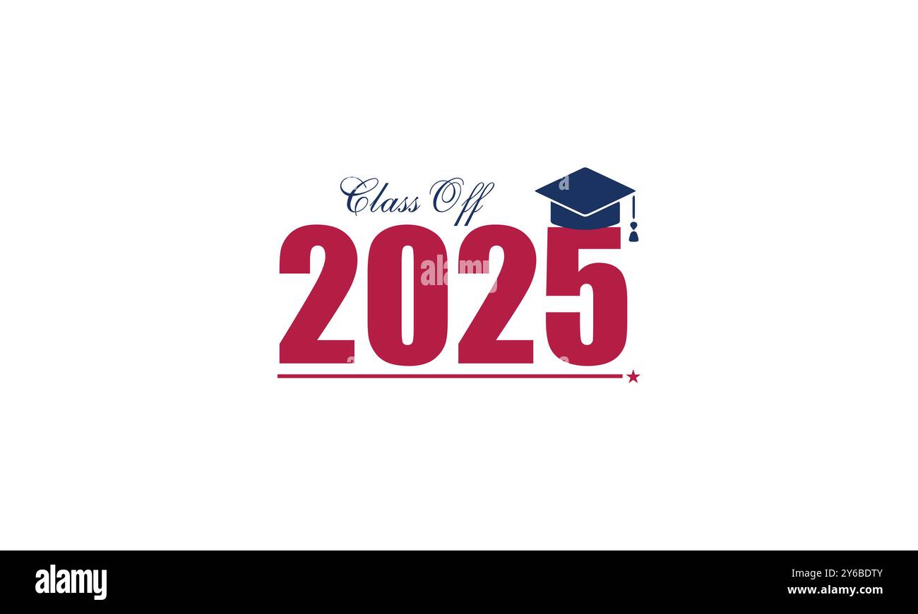 Celebrating the Achievements of the Class of 2025 Stock Vector Image ...