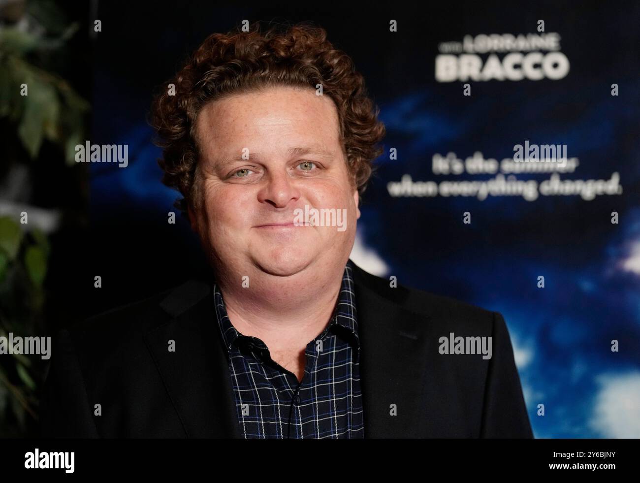 Patrick Renna poses at a special screening of the film "Monster Summer
