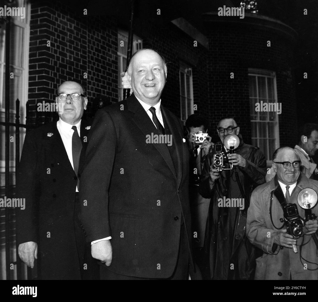 Ra Butler ACTING PRIME MINISTER R A BUTLER AT NO 10 DOWNING STREET IN LONDON ...