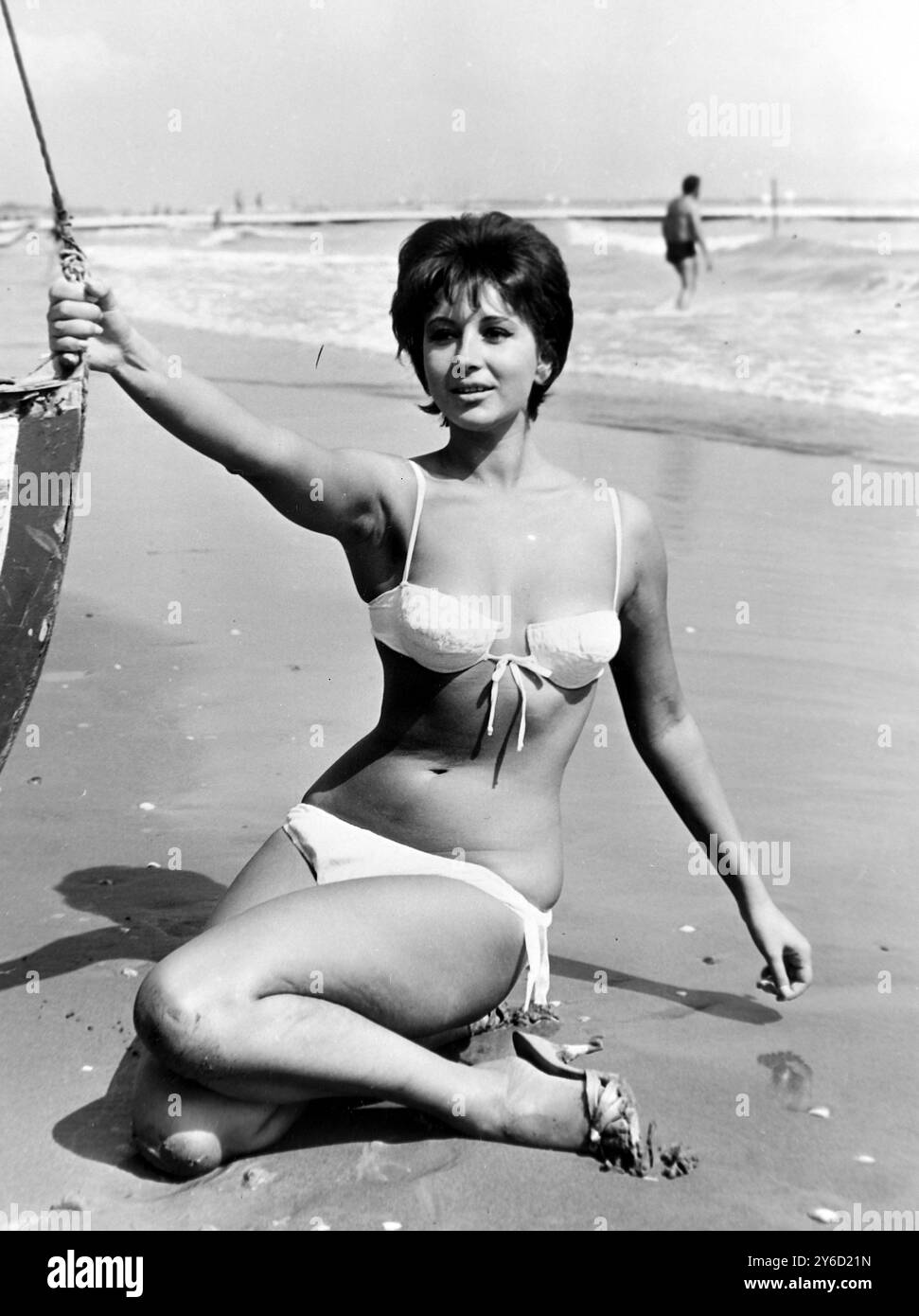 RITA KLEIN IN VENICE / ; 13 SEPTEMBER 1963 Stock Photo - Alamy