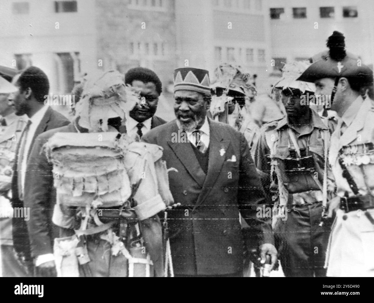 JOMO KENYATTA KENYAN INDEPENDENCE LEADER IS FREED visual data 3