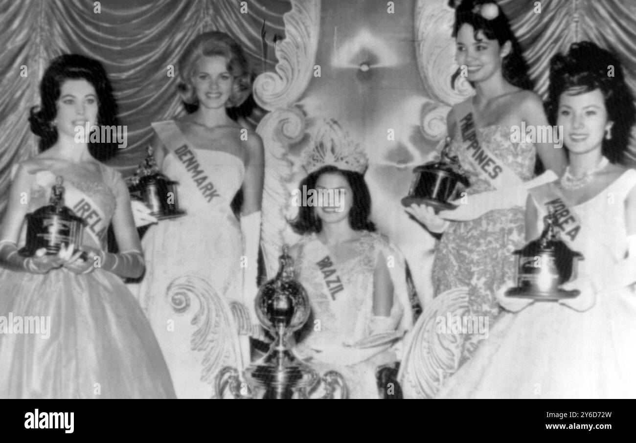 MISS BRAZIL IEDA MARIA VARGAS WINS MISS UNIVERSE IN MIAMI BEACH / ; 21