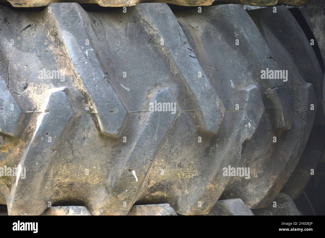 detailed texture and pattern tractor tires background Stock Photo - Alamy