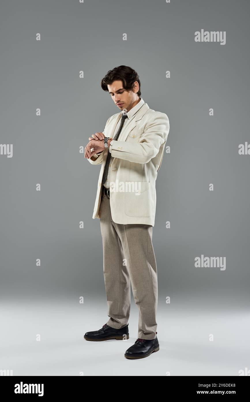 Dressed in formal attire hi-res stock photography and images - Alamy