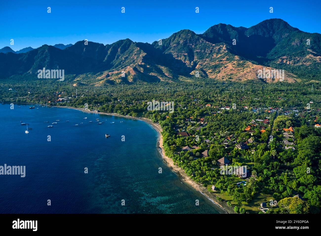 Indonesia, Bali, Pemuteran beach in the west of the island Stock Photo