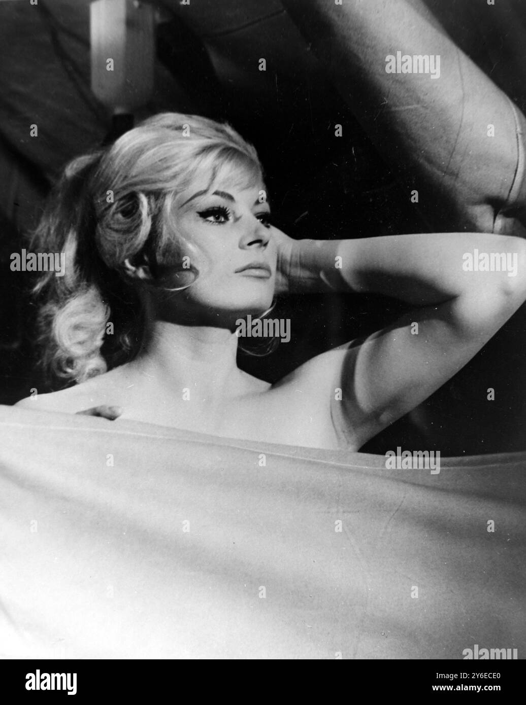 ANITA EKBERG IN IVER  ;  17 NOVEMBER 1962 Stock Photo
